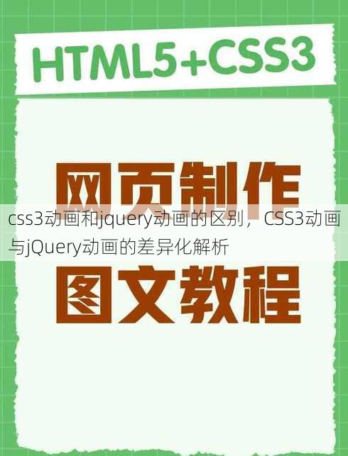 css3动画和jquery动画的区别