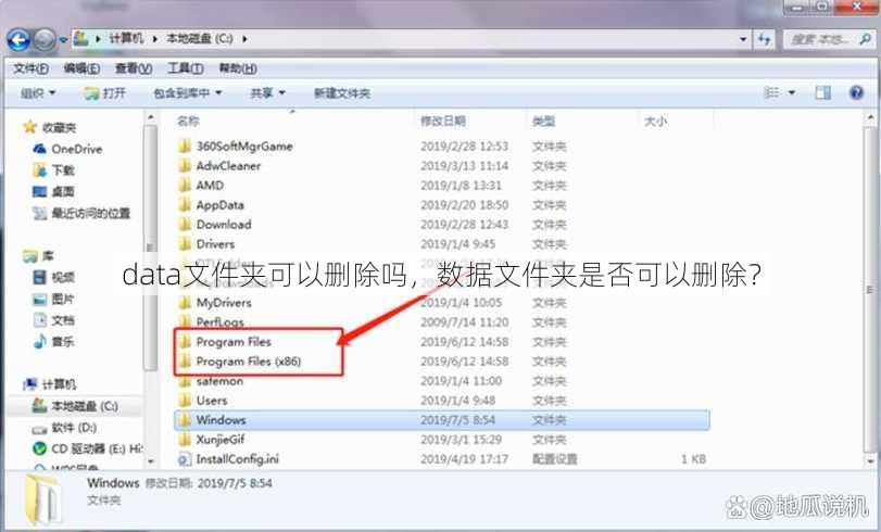 data文件夹可以删除吗