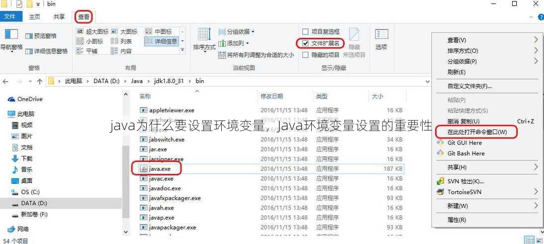 java为什么要设置环境变量
