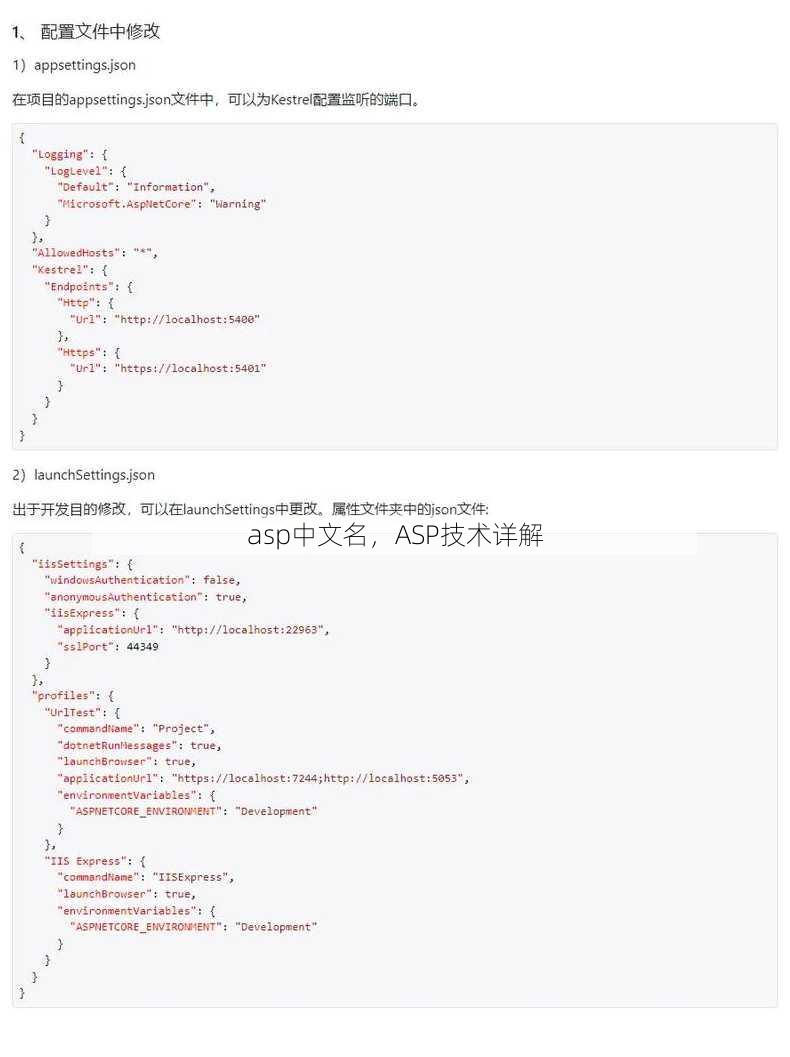 asp中文名