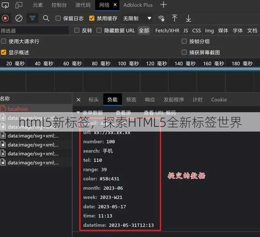 html5新标签