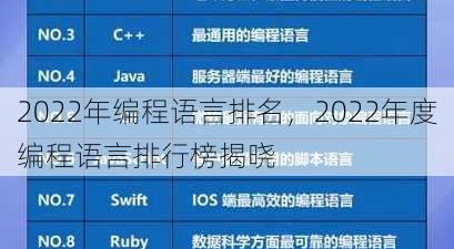 2022年编程语言排名