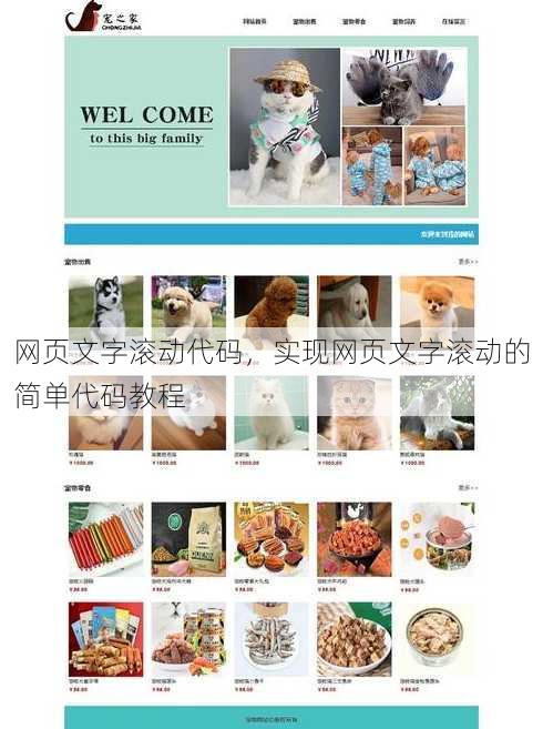 网页文字滚动代码