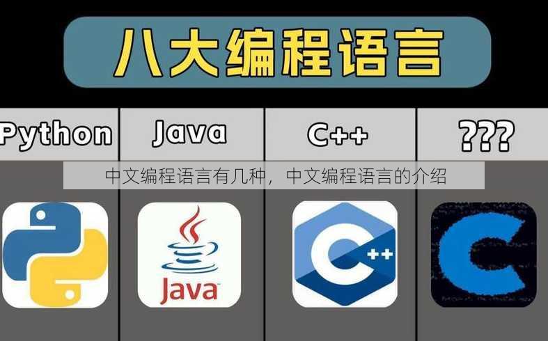 中文编程语言有几种