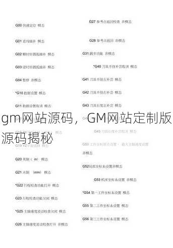 gm网站源码