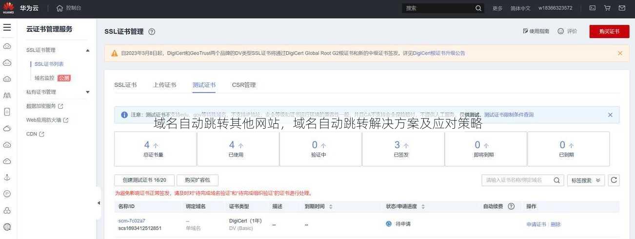 域名自动跳转其他网站