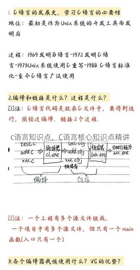 c语言知识点