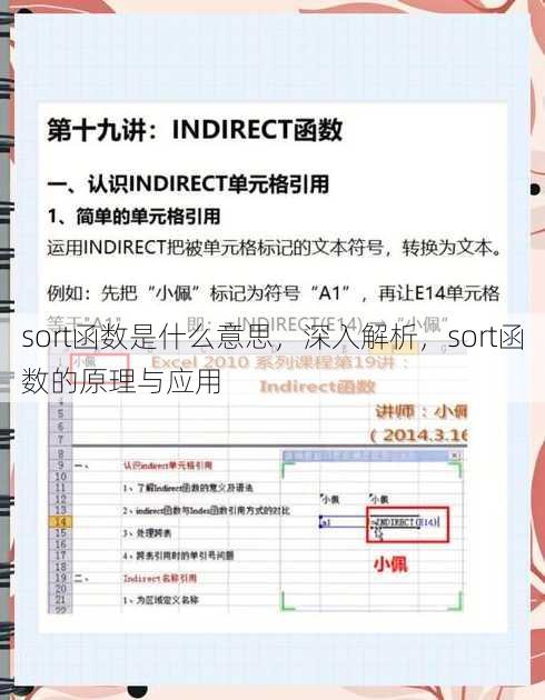 sort函数是什么意思