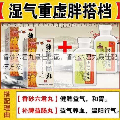 香砂六君丸最佳搭配