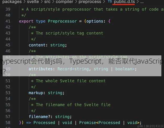 typescript会代替js吗