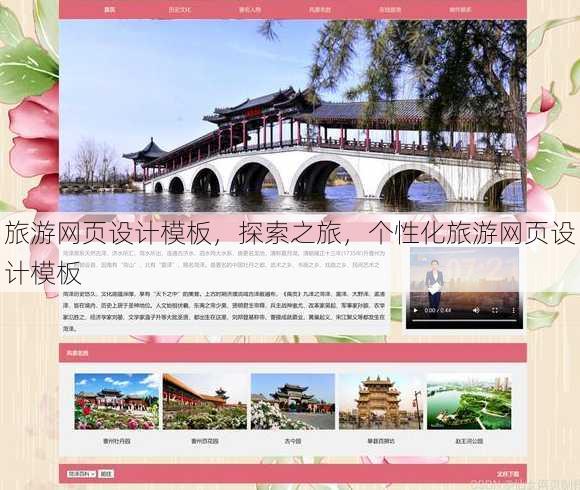 旅游网页设计模板