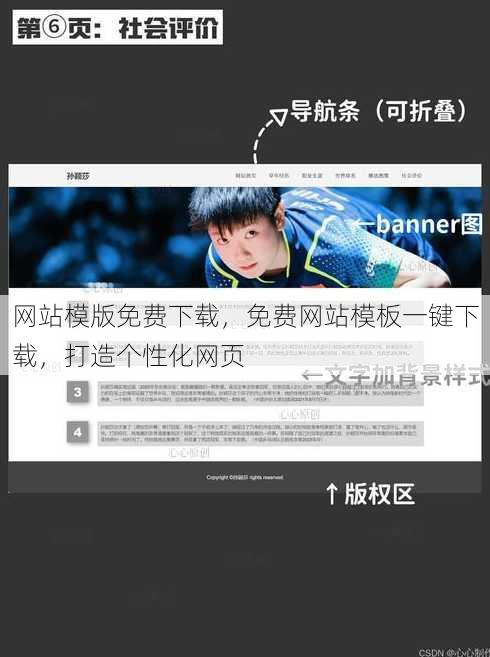 网站模版免费下载