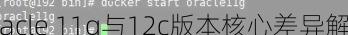 oracle11g和12c的区别