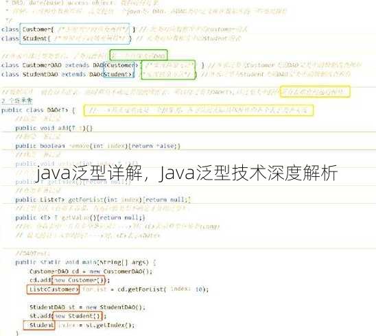 java泛型详解