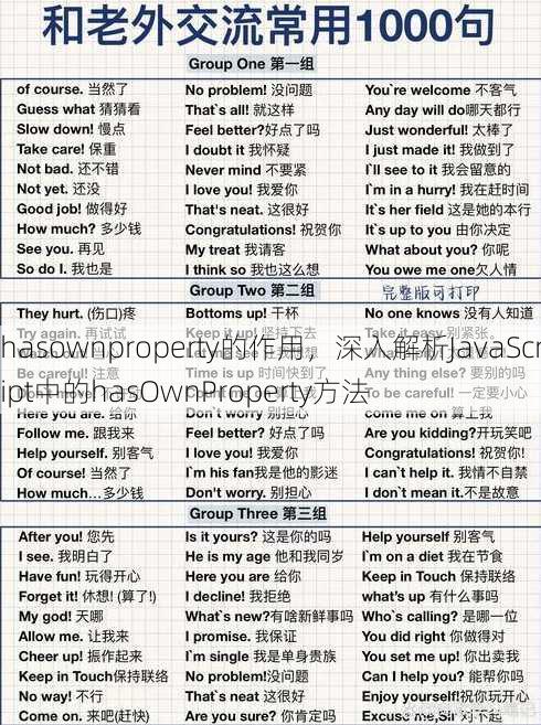 hasownproperty的作用