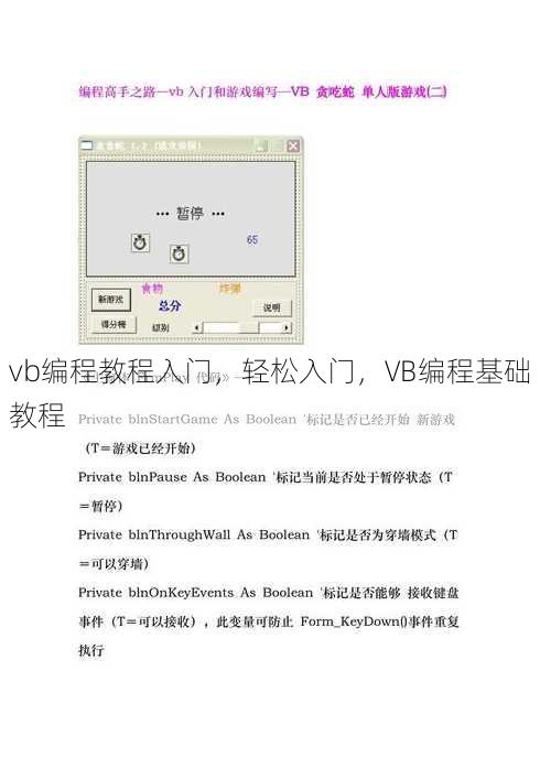 vb编程教程入门