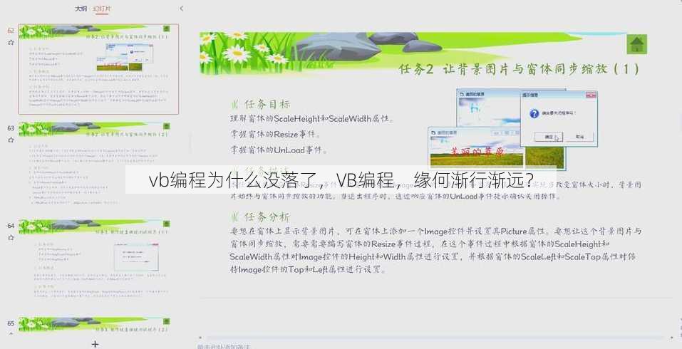 vb编程为什么没落了
