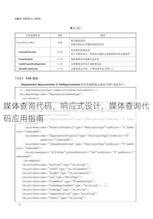 媒体查询代码