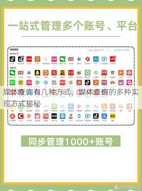媒体查询有几种方式
