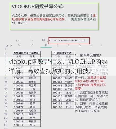 vlookup函数是什么