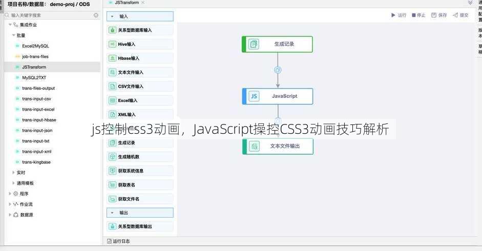 js控制css3动画