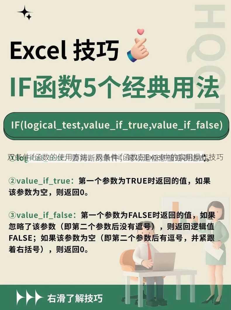 双条件if函数的使用方法