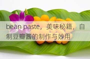 bean paste