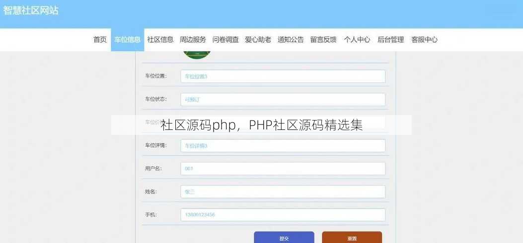社区源码php