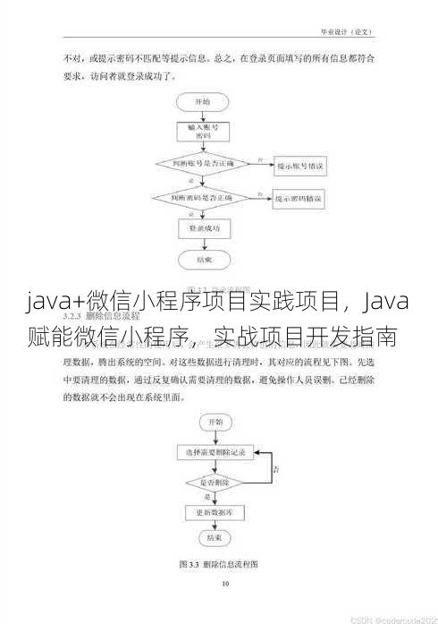java+微信小程序项目实践项目