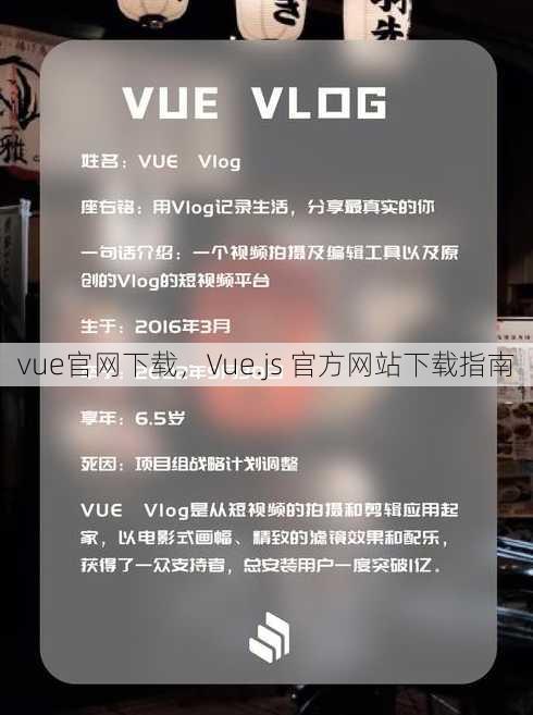 vue官网下载