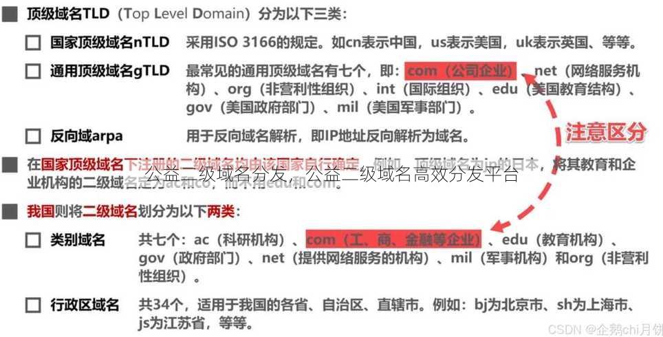 公益二级域名分发