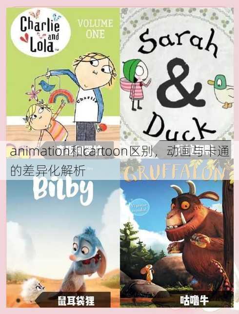 animation和cartoon区别