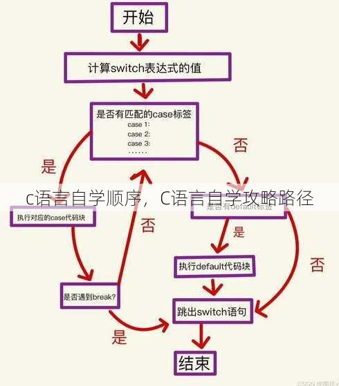 c语言自学顺序
