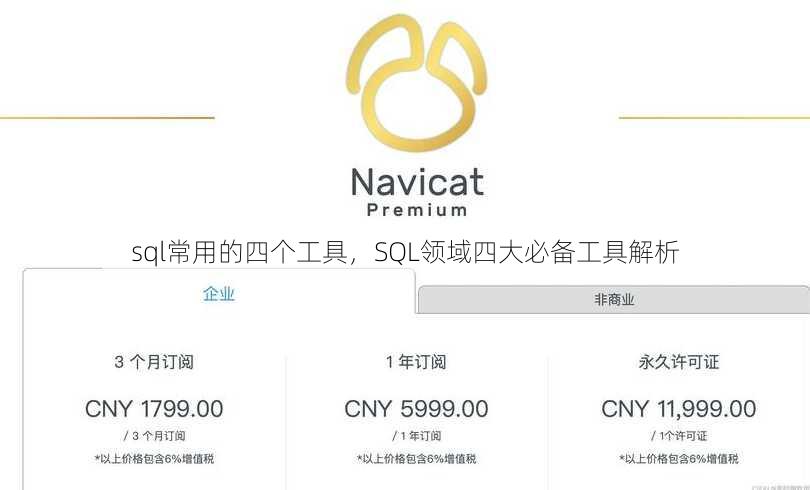 sql常用的四个工具