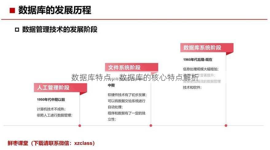 数据库特点