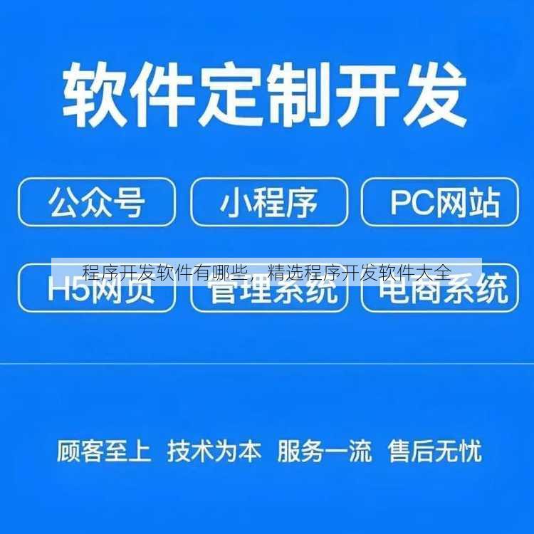 程序开发软件有哪些