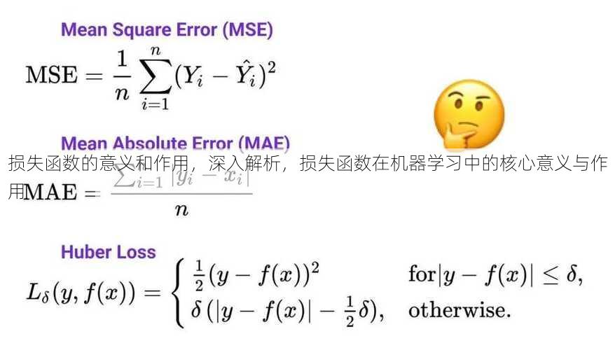 损失函数的意义和作用