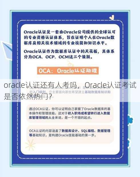 oracle认证还有人考吗