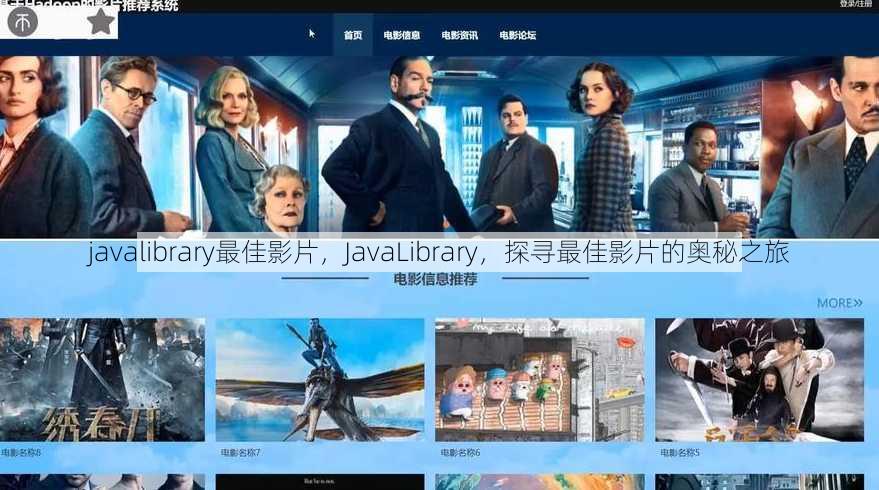 javalibrary最佳影片