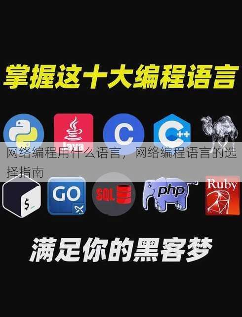 网络编程用什么语言