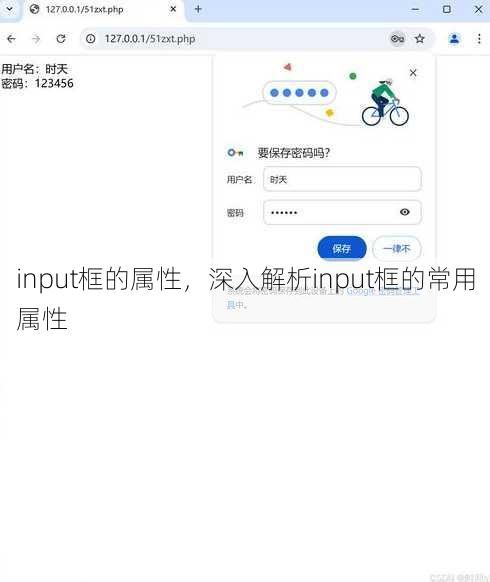 input框的属性