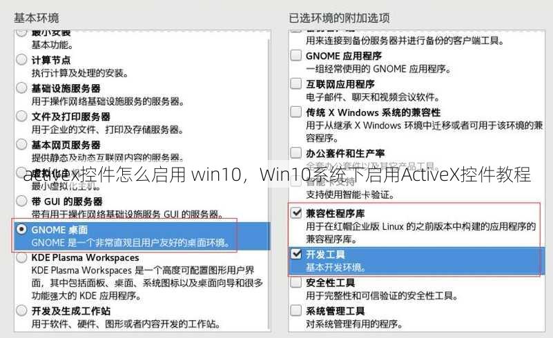 activex控件怎么启用 win10