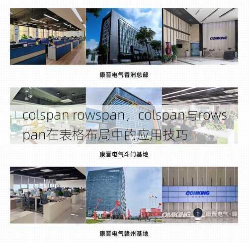 colspan rowspan