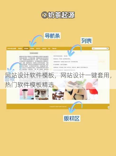 网站设计软件模板