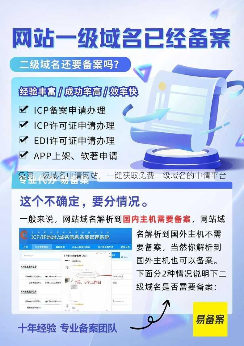 免费二级域名申请网站