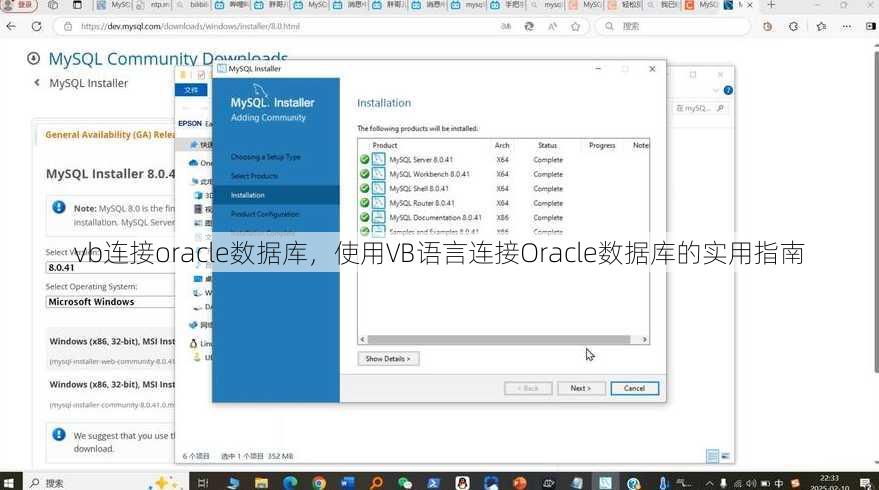 vb连接oracle数据库