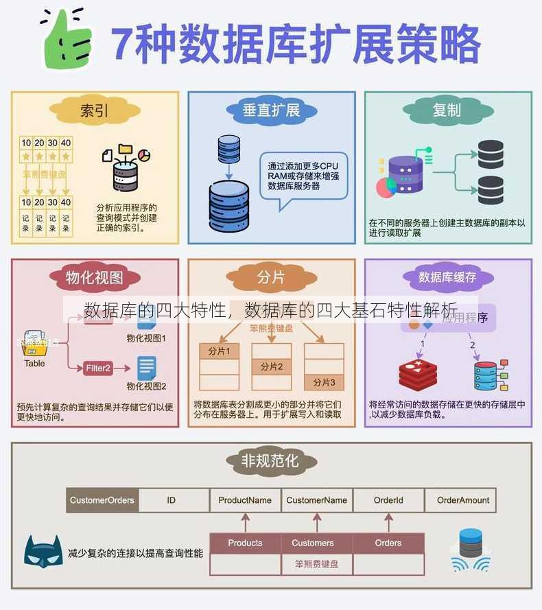 数据库的四大特性