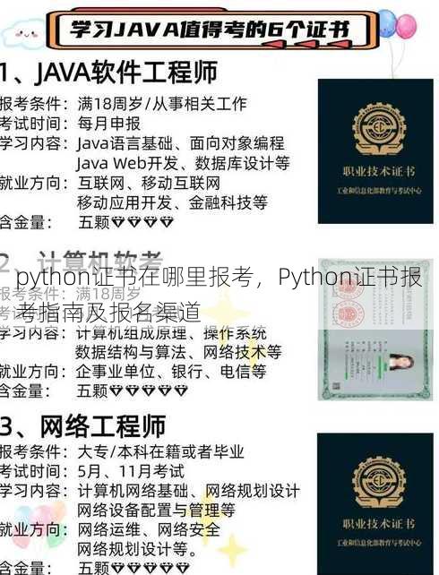 python证书在哪里报考