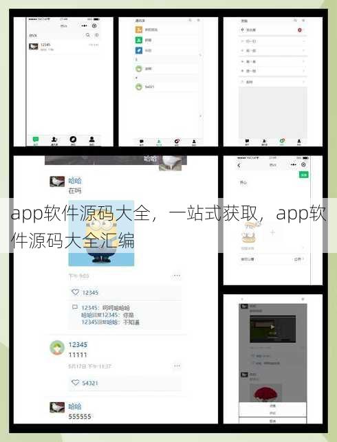 app软件源码大全