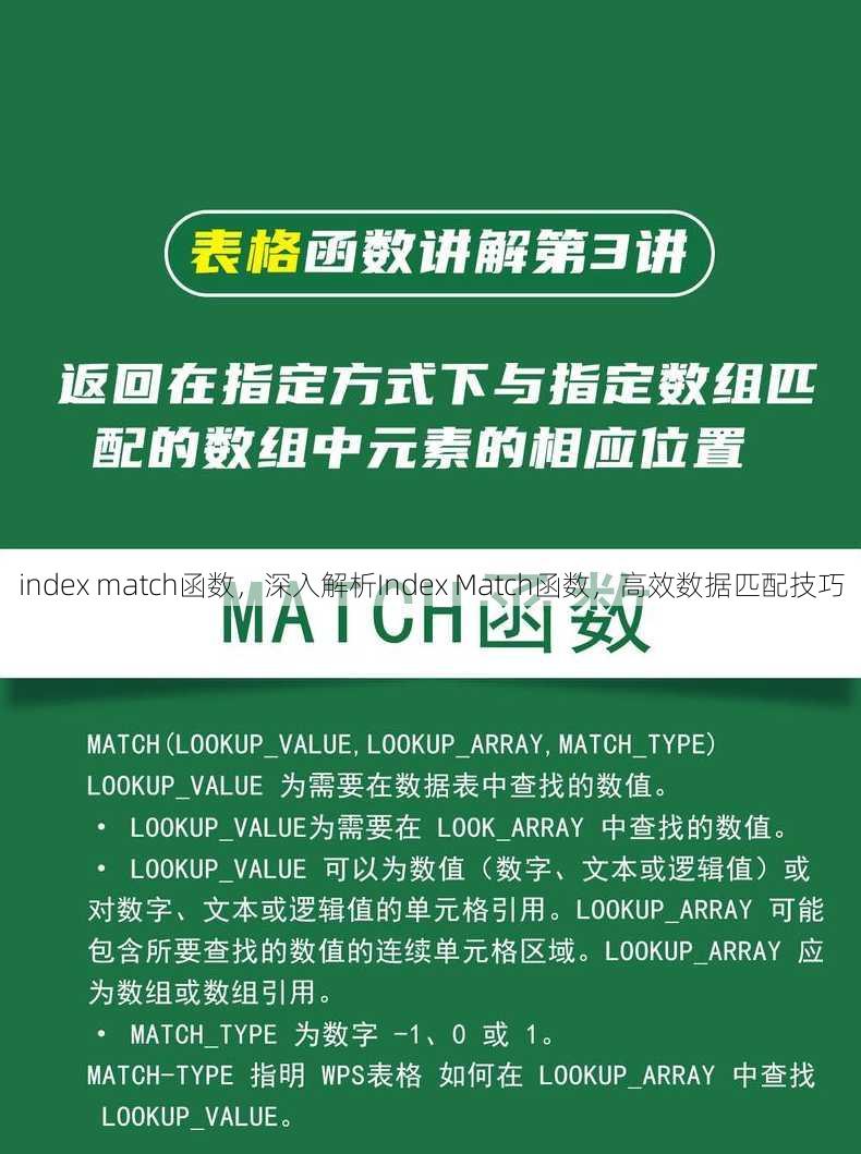 index match函数